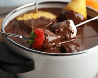 Fondue de chocolate