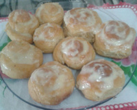 Pão de coco com batata doce