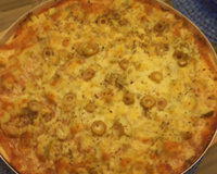 Pizza de liqüidificador