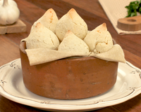 Coxinha de pão de queijo