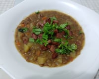 Sopa de lentilha