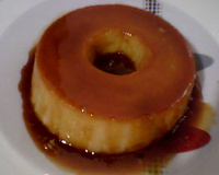 Pudim de padaria delícia