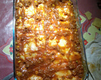 Lasanha de carne moída pratica
