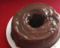 Bolo de micro-ondas de chocolate da Angélica