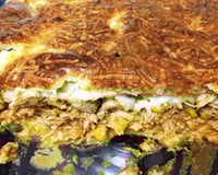 Torta de frango cremosa da Aline