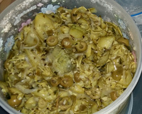 Antepasto de abobrinha italiana