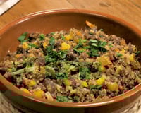 Paçoca de carne de sol da Cleo