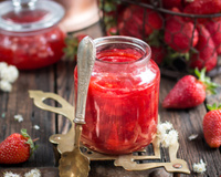 Geleia diet de morango (zero açúcar)