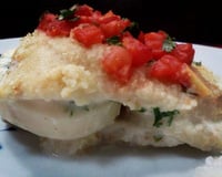 Filé de linguado ao forno