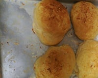 Pão de hambúrguer caseiro