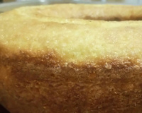 Bolo de Milho com Cobertura de Chocolate