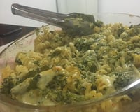 Macarrão com brócolis