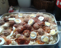 Almôndegas com bacon