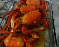 Caranguejo ao leite de coco