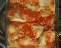 Berinjela à milanesa com molho