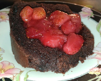 Bolo de chocolate Vegan