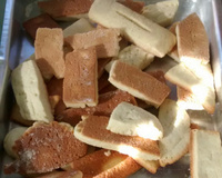 Bolacha caseira de baunilha