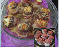 Medalhão de carne moída