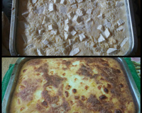 Sopa paraguaia de milharina