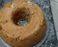 Bolo de casca de banana