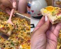 Desde que fiz essa torta portuguesa em casa, só quero repetir: é muito recheada e fica até melhor que a pizza!