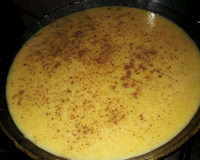 Curau de milho enlatado de liquidificador