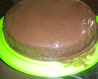 Bolo de chocolate no liquidificador