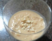 Canjica com amendoim