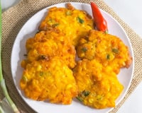 Bolinho de milho frito