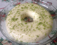 Flan de limão