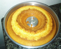 Bolo de fubá fofinho