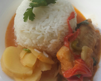 Filé de merluza ao forno