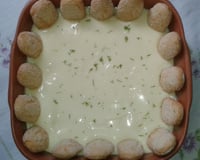 Mousse de limão com biscoito champagne