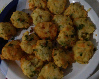 Bolinho de arroz sequinho