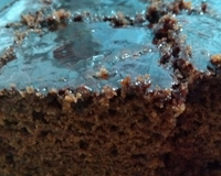 Bolo simples de chocolate