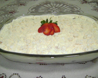 Merengue de morango fácil