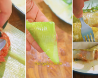 Trouxinha de alho-poró da mamãe: com recheio de carne, é uma receita fácil, saudável e saborosa para começar bem a semana