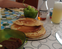 Panqueca americana doce