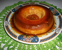 Pudim de micro-ondas