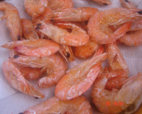 Cabotiá com camarão do Wandervilha