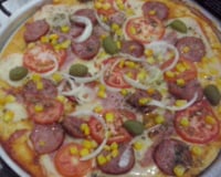 Bolo farofa de banana