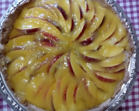 Torta de Maça e Morango