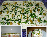 Torta de pão de forma do Lúcio Cezar