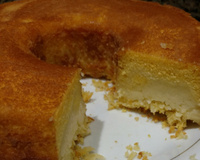 Bolo fubá cremoso com coco