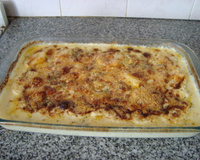 Batatas gratinadas