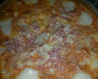 Macarrão ninho ao forno