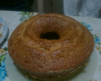 Bolo simples de liquidificador