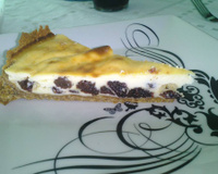 Torta de ricota com passas light
