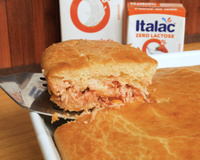 Torta de frango zero lactose