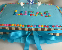 Bolo pão-de-ló recheado